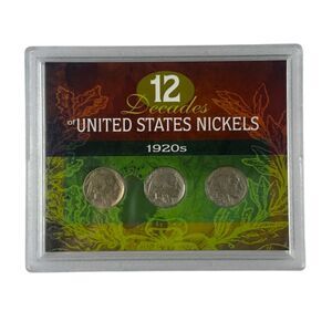 American Coin Treasures 3pc Coin Set 12 Decades of Nickels: 1920s